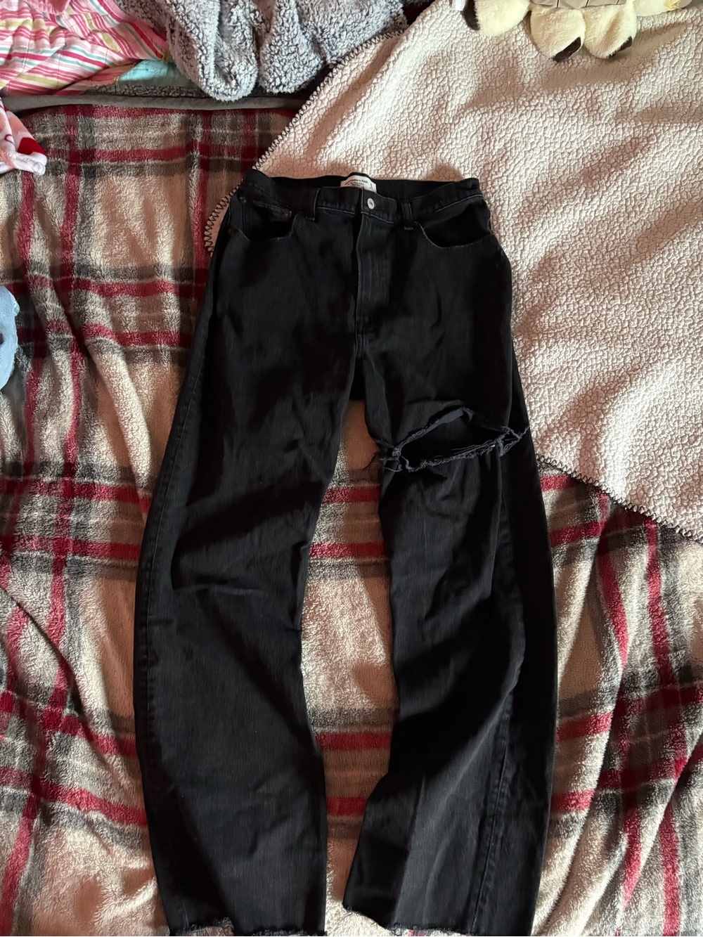Abercrombie & Fitch Black High-Rise Jeans